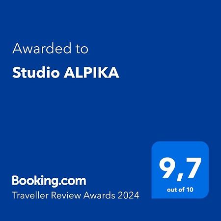 Studio ALPIKA Villa Luče Exterior foto